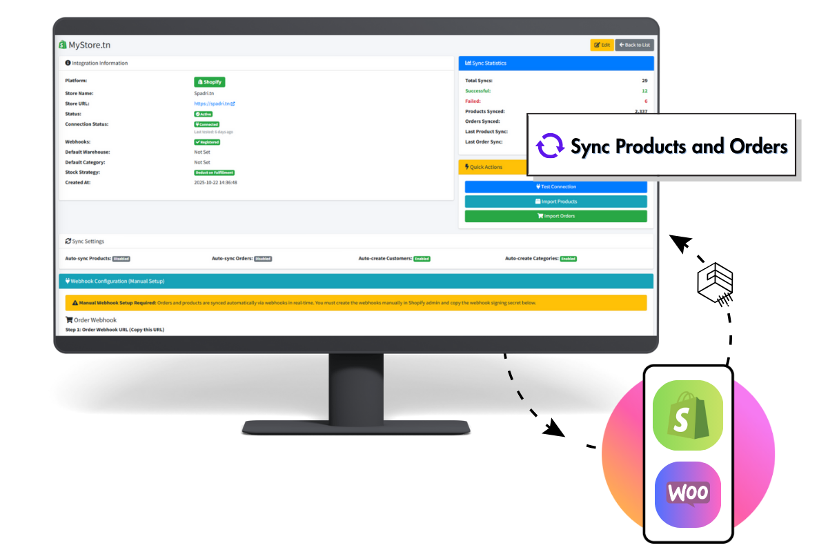 Create Your E-commerce Site in a Few Clicks